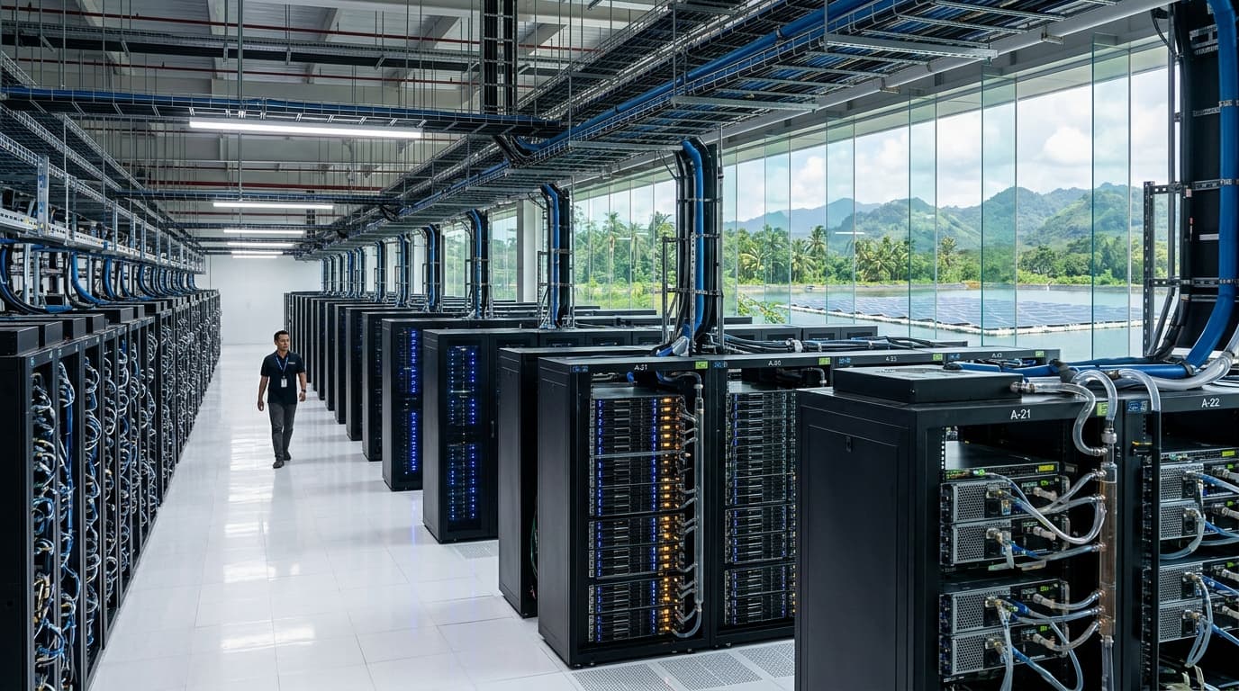 Ekspansi Data Center AI di Indonesia 2026: Standar Efisiensi PUE, Pasokan Energi Hijau, dan Ketahanan Jaringan